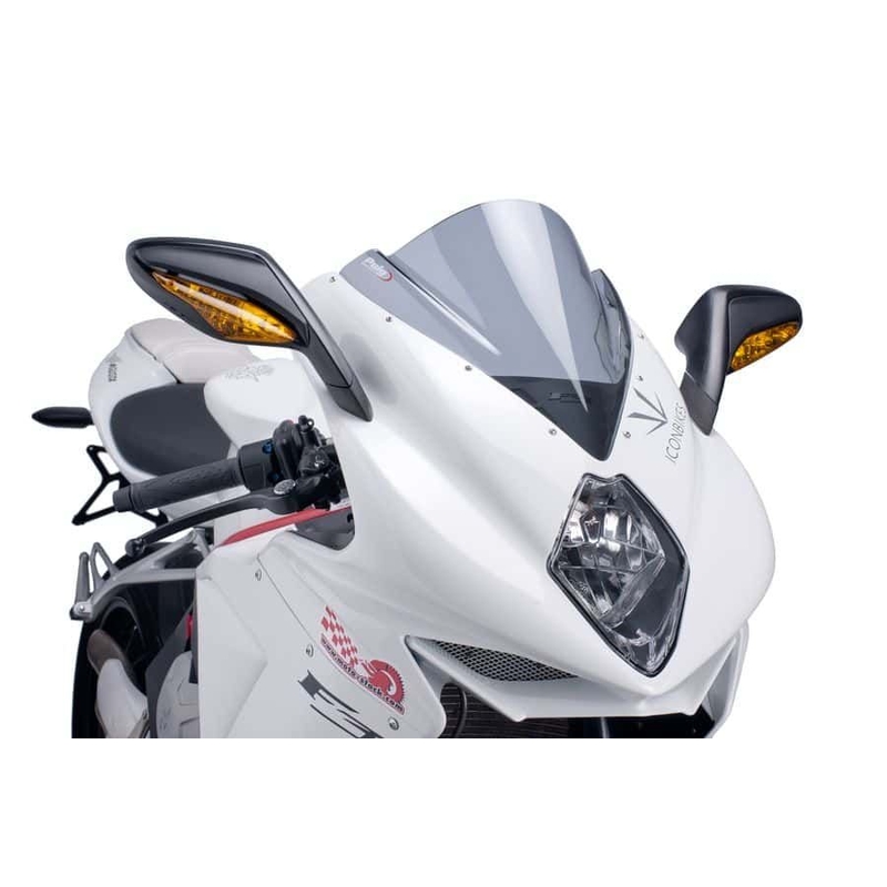 Windscreen PUIG RACING smoke részére MV AGUSTA F3 675 2012-2019, MV AGUSTA F3 800 / Rosso 2013-2019