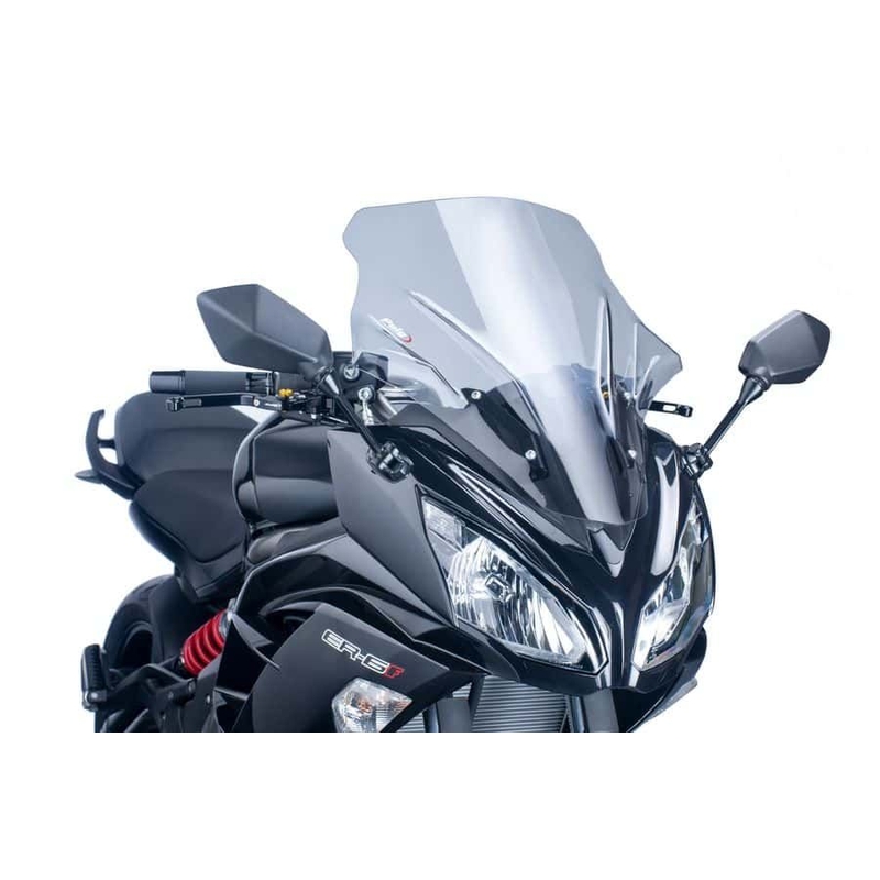 Windscreen PUIG TOURING smoke részére KAWASAKI ER-6f 650 2012-2016