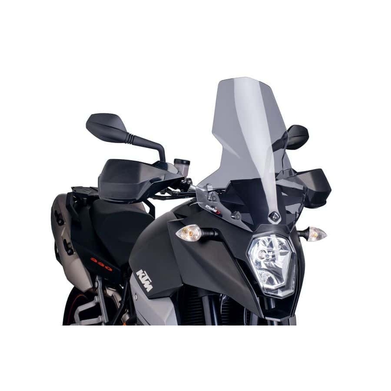 Windscreen PUIG TOURING smoke részére KTM Supermoto 990 / R / T 2009-2012