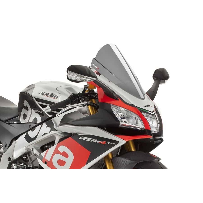 Windscreen PUIG RACING smoke részére APRILIA RSV4 1000 R (Factory) 2015-2020