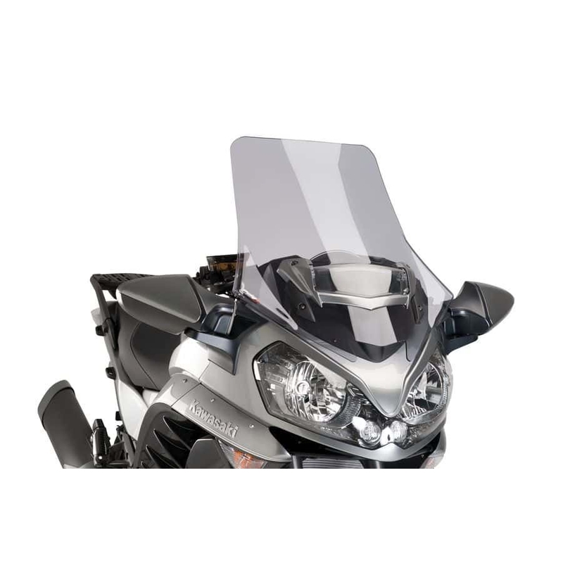 Windscreen PUIG TOURING smoke részére KAWASAKI GTR 1400 2015-2017