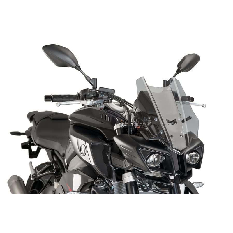 Windscreen PUIG RACING smoke részére YAMAHA MT-10 1000 2016-2019