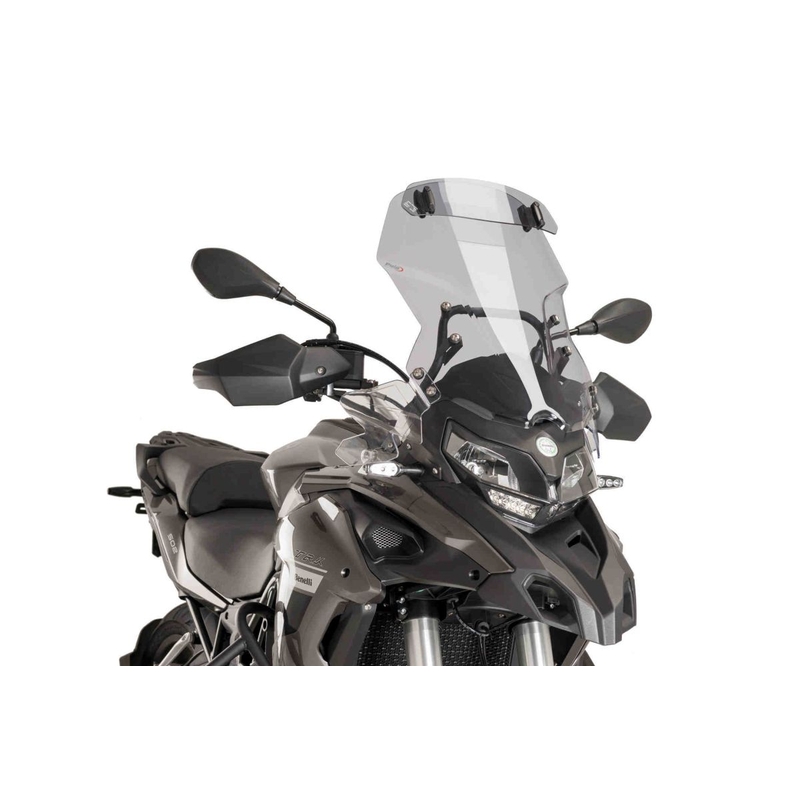 Windscreen PUIG TOURING WITH VISOR smoke