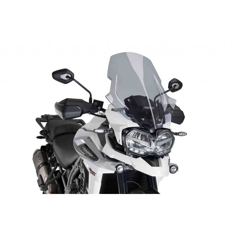 Windscreen PUIG TOURING smoke részére TRIUMPH Tiger 1200 Explorer / GT Explorer 2018-2019