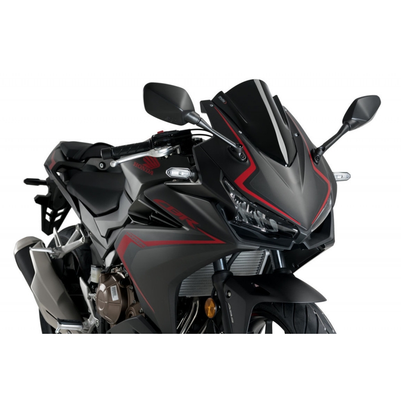Windscreen PUIG RACING fekete
