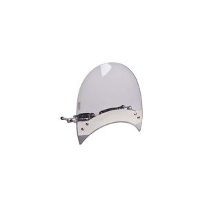 Windshield PUIG ROADSTER 0444H smoke universal, fixations on front forks