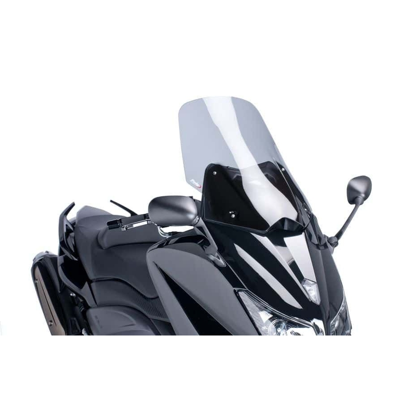 Windshield PUIG V-TECH LINE TOURING smoke részére YAMAHA XP 530 T-MAX 2012-2016