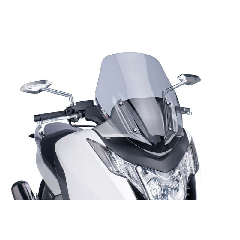 Windshield PUIG V-TECH LINE SPORT smoke részére HONDA NC 700 D Integra 2012-2013, HONDA NC 750 D Integra 2014-2019