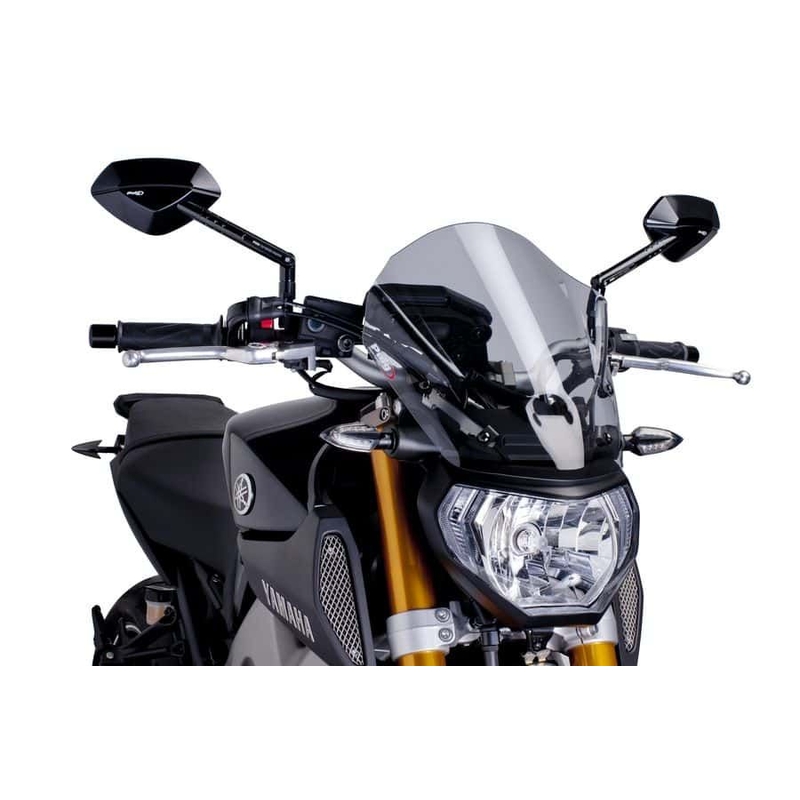 Windshield PUIG NEW. GEN TOURING smoke részére YAMAHA MT-09 850 / 890 2013-2016