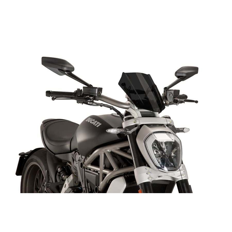 Windshield PUIG NEW GEN. SPORT dark smoke