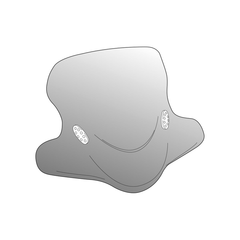 Windshield PUIG CITY TOURING smoke