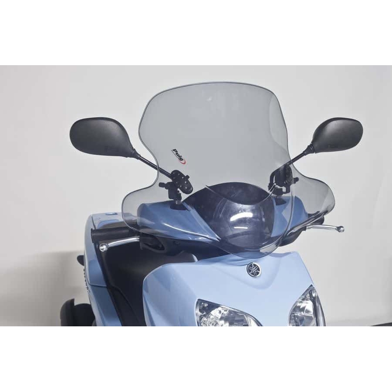 Windshield PUIG CITY TOURING smoke részére YAMAHA Xenter 125 2012-2020