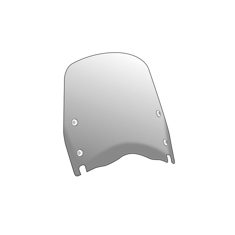Windshield PUIG T.S. áttetsző részére KYMCO Agility 125 City (R16) 2015-2018, KYMCO Agility 125 City + 2015-2017