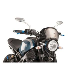 Windshield PUIG FRONTAL PLATE 9168C carbon look