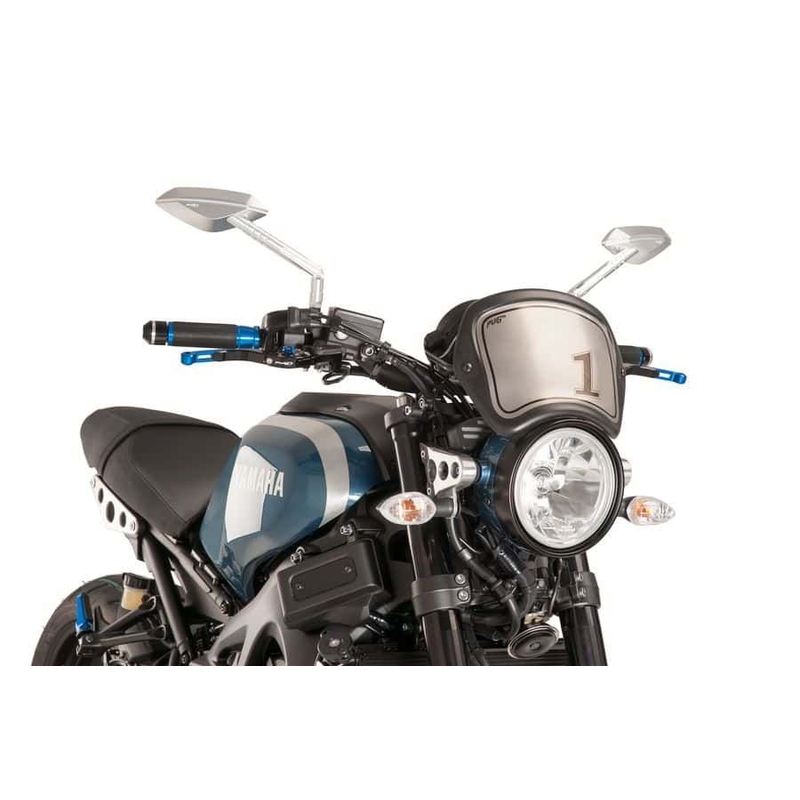 Windshield PUIG FRONTAL PLATE matt black