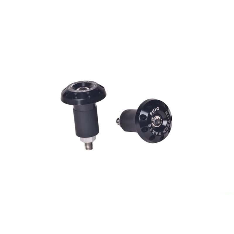 Universal bar ends PUIG RACE fekete D 13-18mm