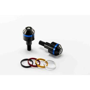 Bar ends PUIG SHORT WITH RING 8016N colour rings included