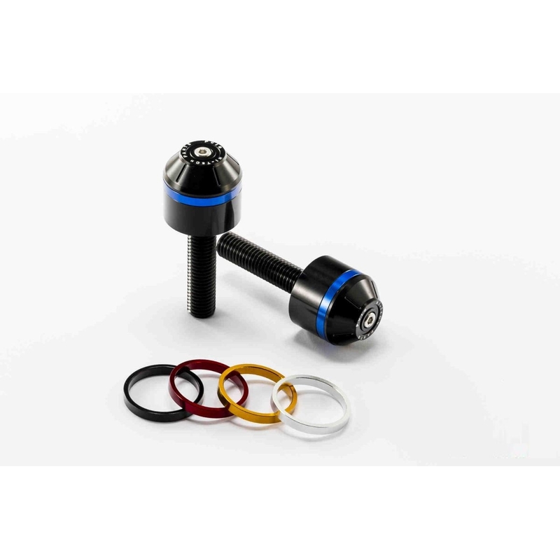 Bar ends PUIG SHORT WITH RING colour rings included