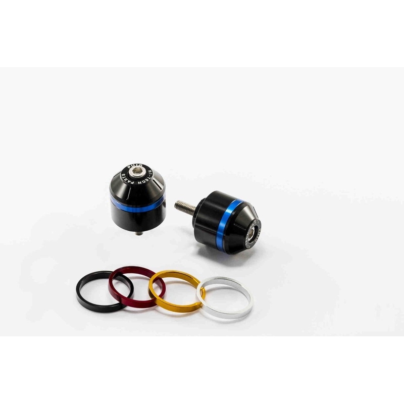 Bar ends PUIG SHORT WITH RING colour rings included részére YAMAHA MT-03 320 2016-2026