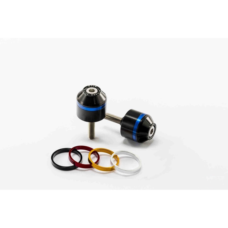 Bar ends PUIG SHORT WITH RING colour rings included részére YAMAHA MT-09 Tracer / Tracer 900 2015-2017