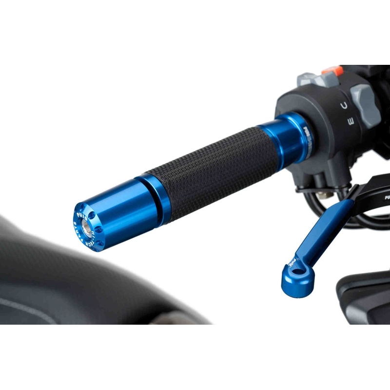 Bar ends PUIG LONG kék részére KYMCO AK 550 Premium 2024