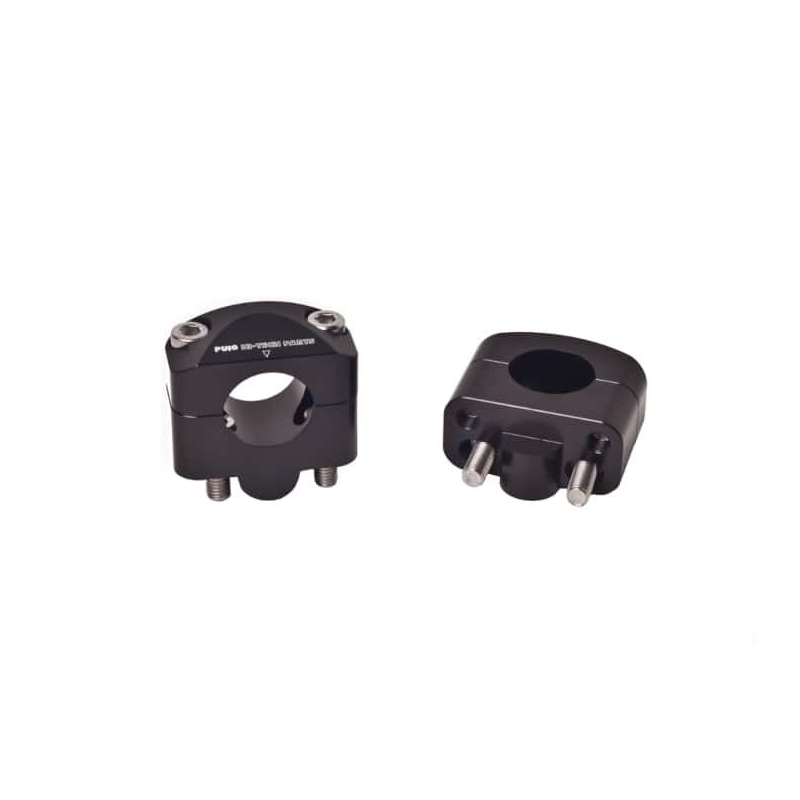 Handlebar adaptor PUIG fekete from 22mm to 29mm