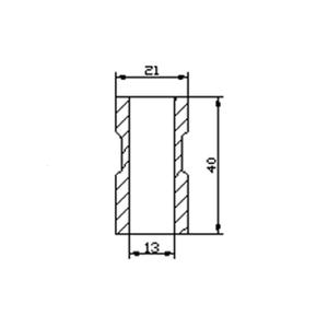 Mirror adaptor PUIG 9662N fekete to bar end