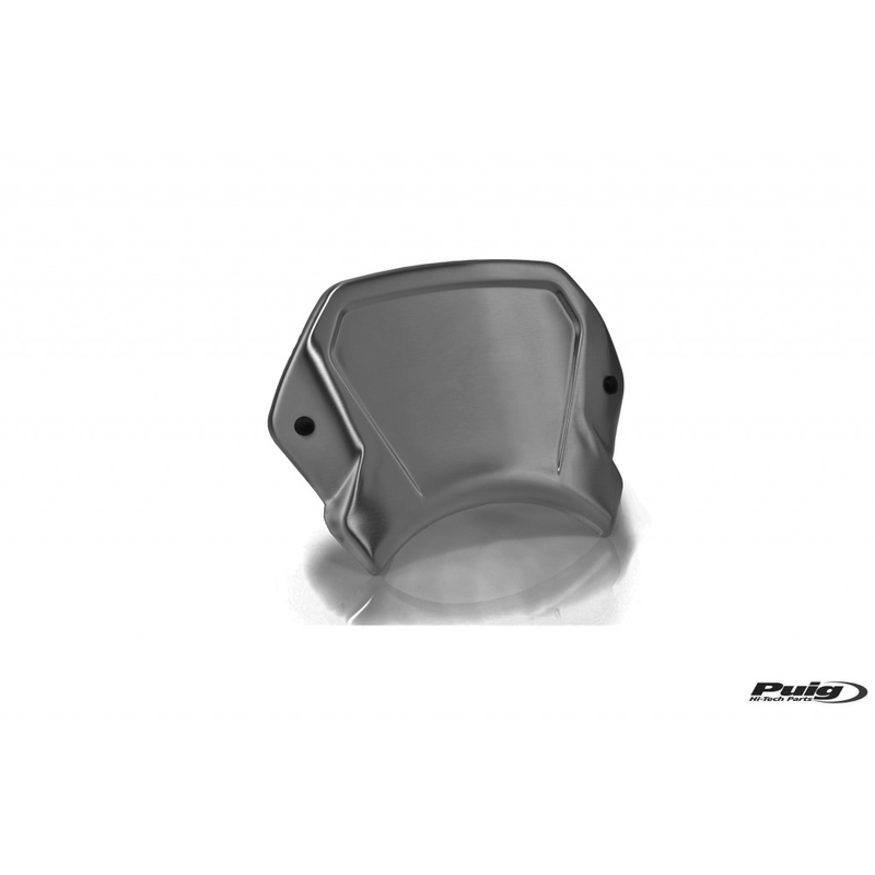 Windshield PUIG FRONTAL PLATE fekete alumínium részére HONDA CMX 500 Rebel 2017-2024