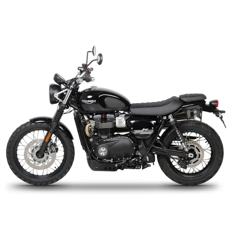 Oldaltáska-tartó SHAD részére TRIUMPH Street Scrambler 900 2018-2025, TRIUMPH Scrambler 900 2018-2025