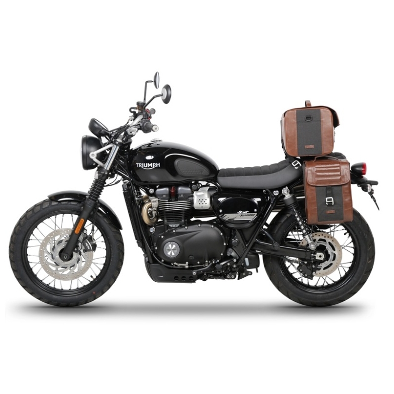 Oldaltáska-tartó SHAD részére TRIUMPH Street Scrambler 900 2018-2025, TRIUMPH Scrambler 900 2018-2025