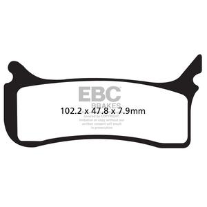 Fékbetét EBC EPFA406HH
