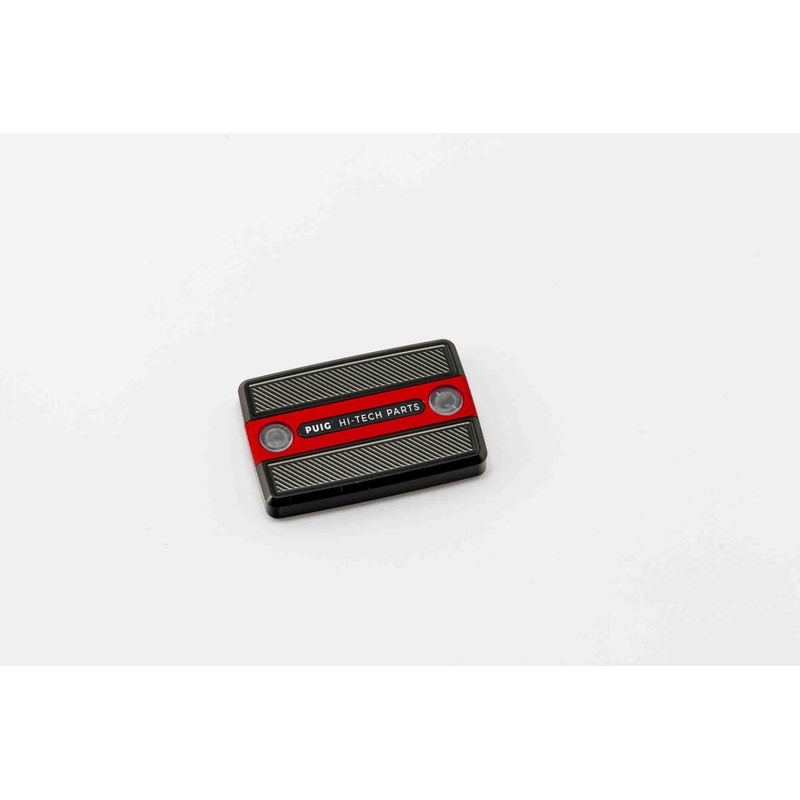 Brake / clutch tank cover PUIG piros