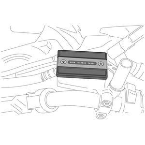 Brake tank cover PUIG 3648P ezüst