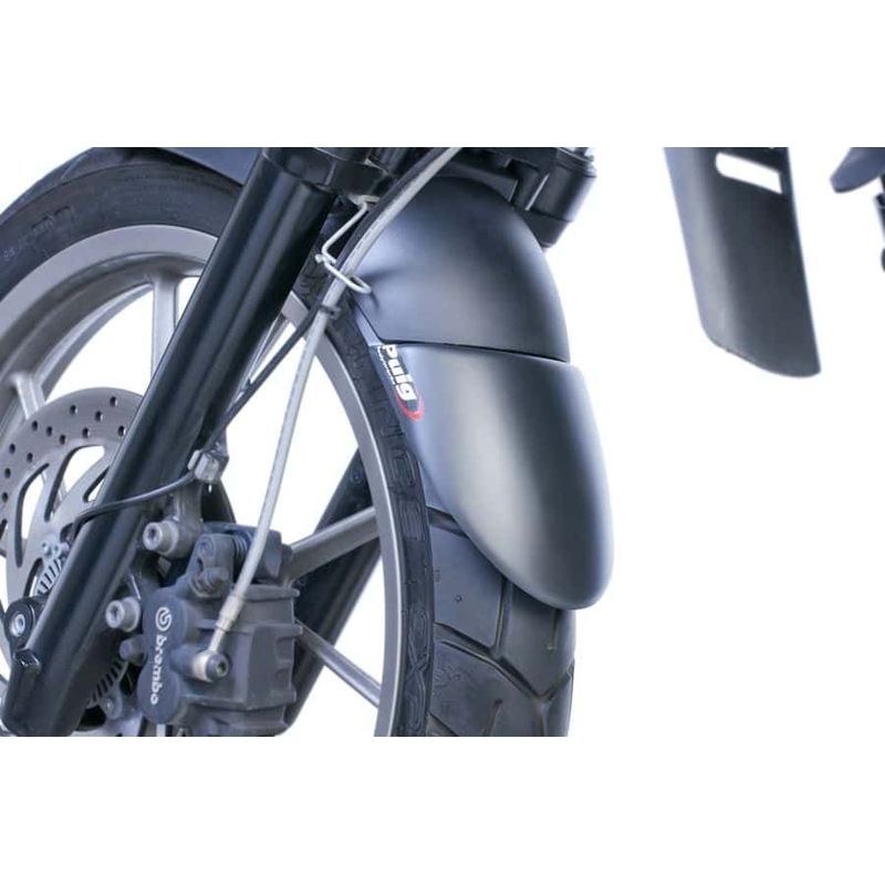 Front fender extension PUIG fekete részére BMW G 650 GS 2011-2016