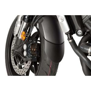 Front fender extension PUIG 9184N fekete