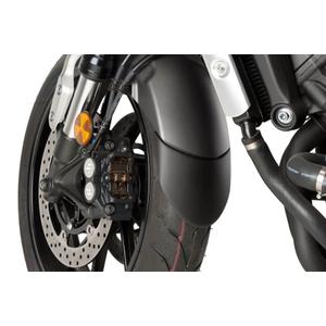 Front fender extension PUIG 9926N fekete
