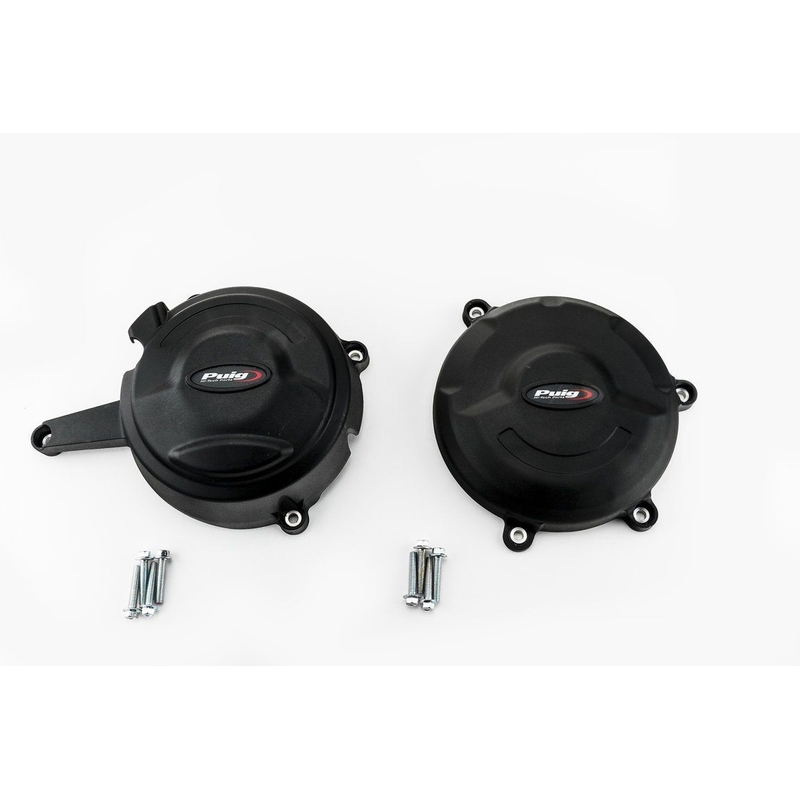  Engine protective covers PUIG fekete included right and left caps