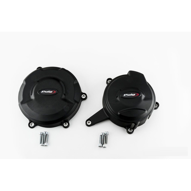  Engine protective covers PUIG fekete included right and left caps
