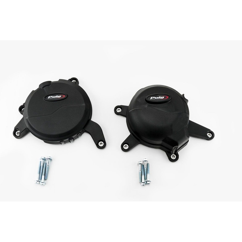  Engine protective covers PUIG fekete included right and left caps