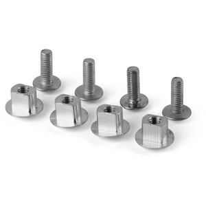 Bolts for hand protector POLISPORT 8306100001 ezüst
