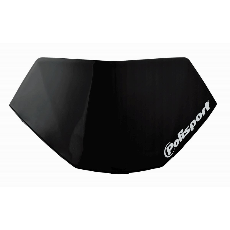 Headlight removable number plate POLISPORT HALO LED fekete