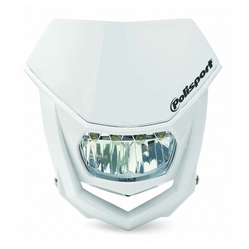 Fejidom lámpával POLISPORT HALO LED fehér