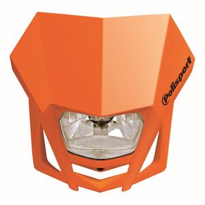 Fejidom lámpával POLISPORT LMX 8657600004 orange KTM
