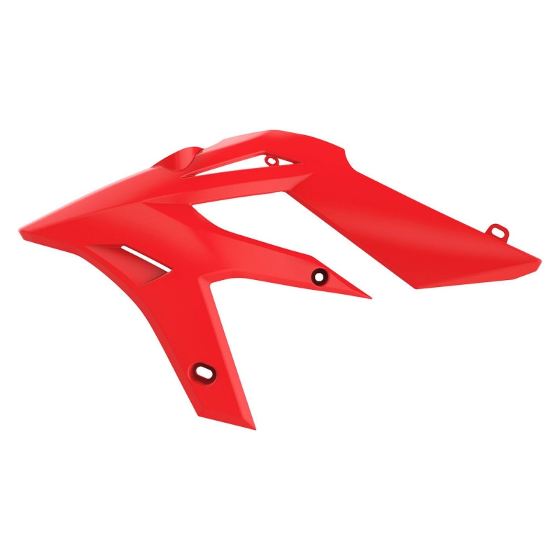 Radiator scoops POLISPORT (pár) Red Beta részére BETA Xtrainer 250 2015-2023, BETA Xtrainer 300 2015-2023