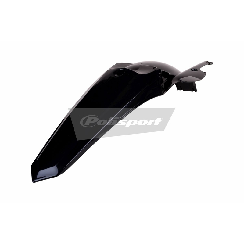 Hátsó sárvédő POLISPORT fekete részére YAMAHA YZ 250 F 2014-2018, YAMAHA YZ 450 F 2014-2017