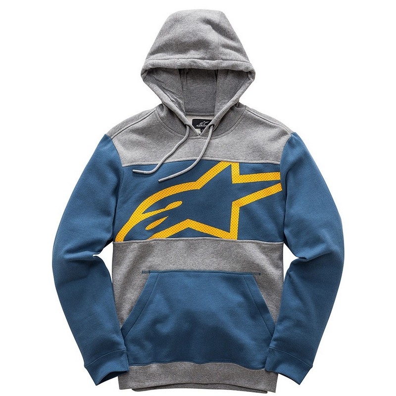 Pulóver Alpinestars Protocol Fleece szürke-kék