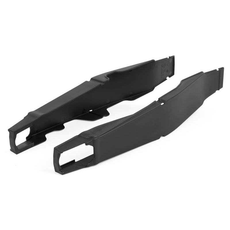 Swingarm protectors POLISPORT PERFORMANCE fekete részére HONDA CRF 450 R 2012-2016, HONDA CRF 250 R 2011-2017
