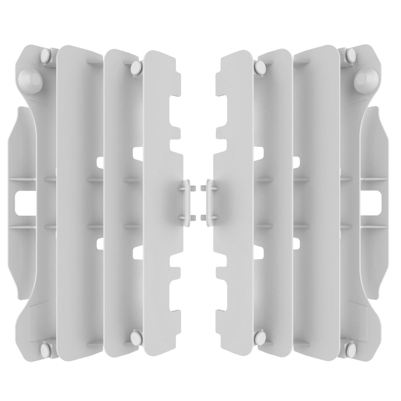 Radiator louvers POLISPORT fehér részére YAMAHA YZ 250 F 2007-2009, YAMAHA YZ 450 F 2007-2009