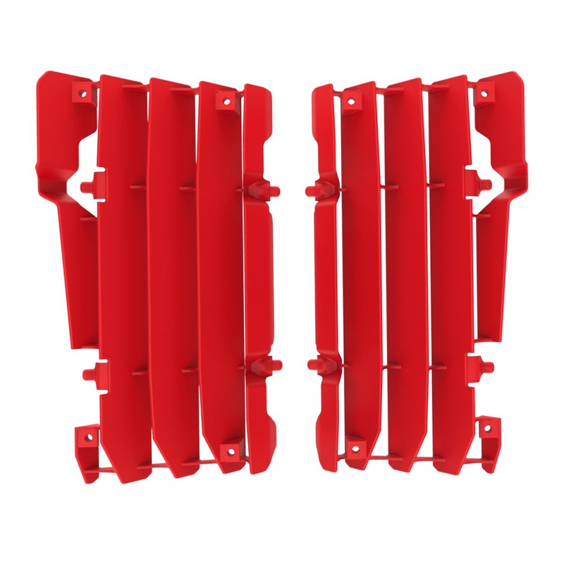 Radiator louvers POLISPORT red Beta