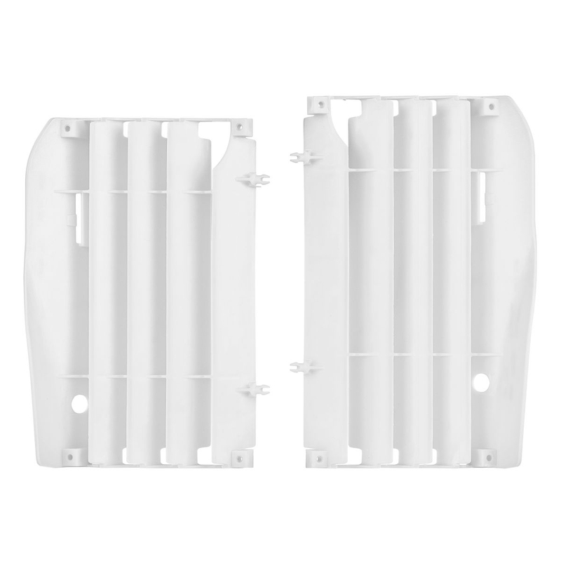 Radiator louvers POLISPORT fehér részére HONDA CRF 250 R 2010-2013